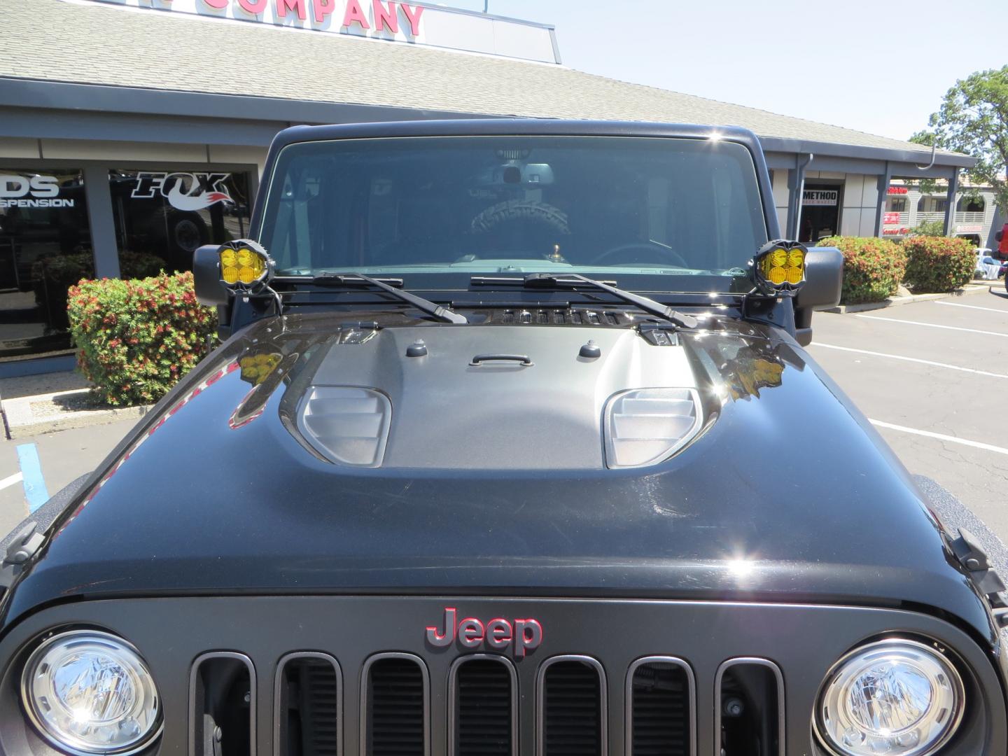 2017 BLACK /BLACK Jeep Wrangler Unlimited Rubicon 4WD (1C4BJWFG5HL) with an 392 Hemi Swapped engine, located at 2630 Grass Valley Highway, Auburn, CA, 95603, (530) 508-5100, 38.937893, -121.095482 - !!!!!!!!!!! NOT FOR SALE IN CA !!!!!!!!!!!!!! 392 Hemi swapped JK with a ton of extras...... Teraflex Long arm suspension system, Fox 2.0 remote reservoir shocks, Fox ATS steering stabilizer, Teraflex bump stops, Limit straps, Adams front and rear drivelines, Teraflex exhuast spacer, Dakota Custo - Photo#19